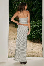 Load image into Gallery viewer, Zinnia Maxi Skirt - White
