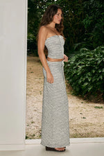Load image into Gallery viewer, Zinnia Maxi Skirt - White
