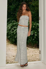 Load image into Gallery viewer, Zinnia Maxi Skirt - White
