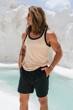 Load image into Gallery viewer, Zoro Singlet - Sand/Black
