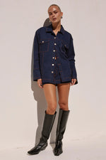 Load image into Gallery viewer, Veronica Jacket - Navy
