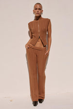 Load image into Gallery viewer, Camila Knit Pant - Ochre
