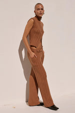 Load image into Gallery viewer, Camila Knit Pant - Ochre
