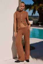 Load image into Gallery viewer, Camila Knit Pant - Ochre
