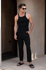 Load image into Gallery viewer, Tyler Singlet - Black
