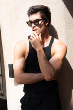 Load image into Gallery viewer, Tyler Singlet - Black
