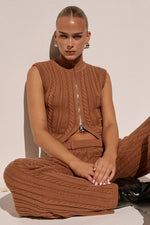 Load image into Gallery viewer, Camila Knit Top - Ochre
