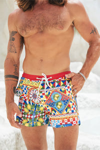 Amalfi Short - Phaedra Print