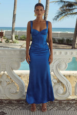 Load image into Gallery viewer, Oura Maxi Dress - Cobalt
