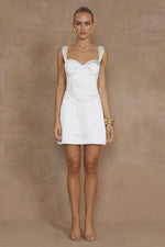 Load image into Gallery viewer, Oura Mini Dress - White
