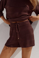 Load image into Gallery viewer, Samia Short - Chocolate
