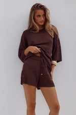 Load image into Gallery viewer, Samia Short - Chocolate
