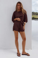 Load image into Gallery viewer, Samia Short - Chocolate
