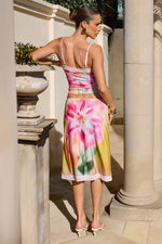 Load image into Gallery viewer, Shaye Low Waisted Midi Skirt - Banksia Flower
