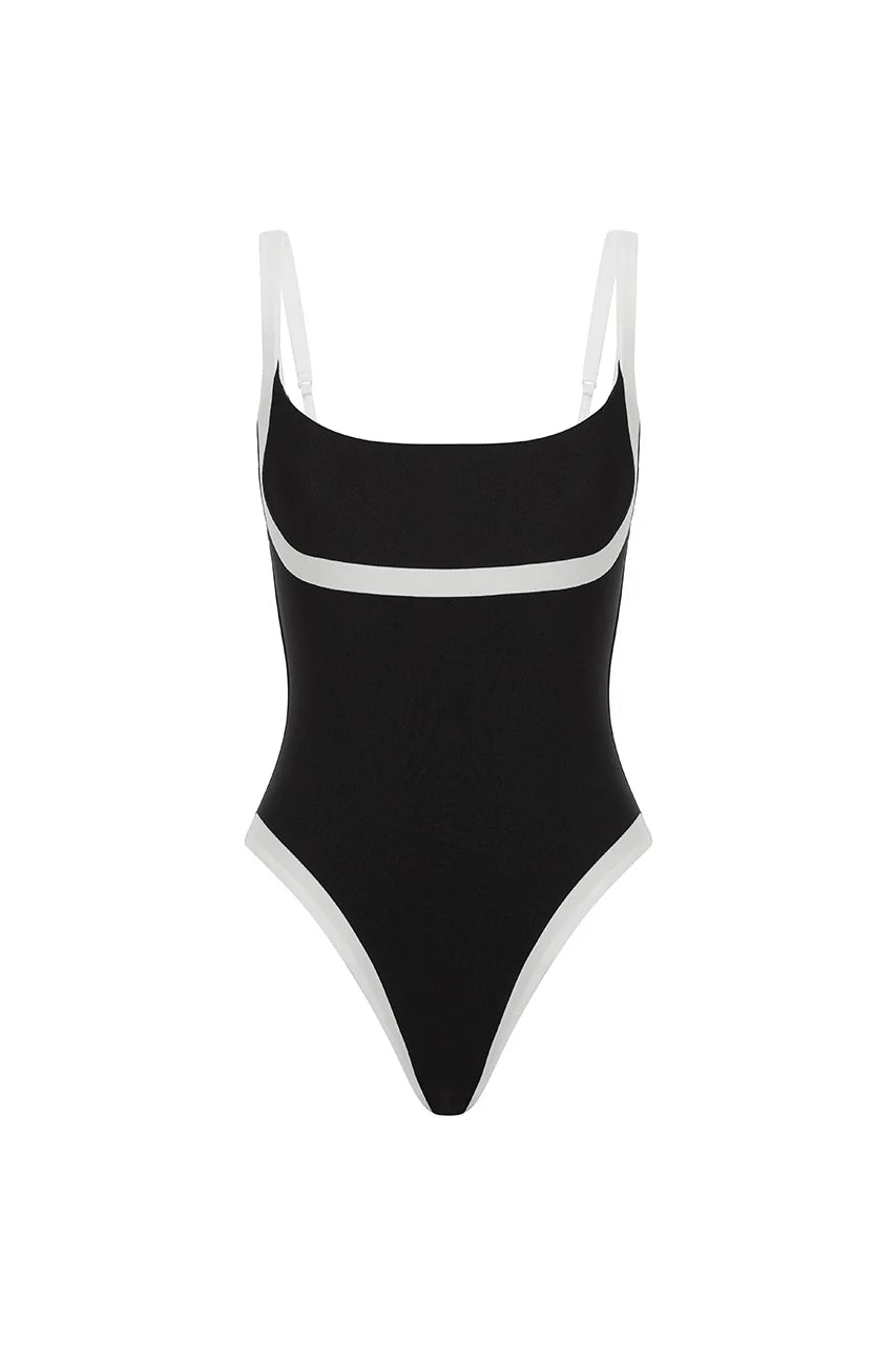 Lilo One Piece - Black/White