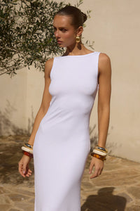 Reef Maxi Dress - White