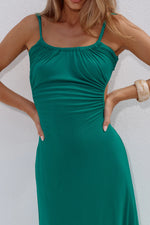 Load image into Gallery viewer, Myla Braided Cut Out Maxi Dress - Jade
