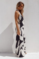 Load image into Gallery viewer, Arlette Halter Jumpsuit - Arlette Black
