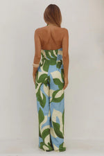 Load image into Gallery viewer, Arlette Halter Jumpsuit - Amoree Blue
