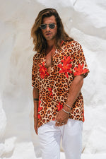 Load image into Gallery viewer, Jario Shirt - Leopard Rose
