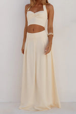 Load image into Gallery viewer, Ada Pleated A-Line Skirt - Butter
