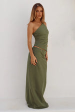 Load image into Gallery viewer, Adeline Straight Maxi Skirt - Fern
