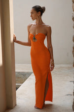 Load image into Gallery viewer, Luna Midi Dress - Orange
