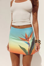 Load image into Gallery viewer, Ophira Sequin Mini Skirt - Paradise Ombre
