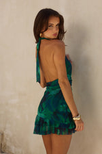 Load image into Gallery viewer, Kiata Mini Dress - Calista Green
