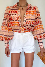 Load image into Gallery viewer, Fleetwood Blouse - Phoenix Sand
