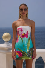 Load image into Gallery viewer, Ibiza Mini Dress - Nalani Print
