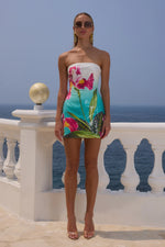 Load image into Gallery viewer, Ibiza Mini Dress - Nalani Print
