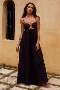 Tanala Maxi Dress - Black