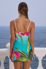 Load image into Gallery viewer, Mahina Mini Dress - Nalani Print
