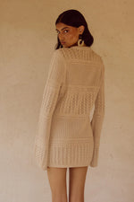 Load image into Gallery viewer, Riley Knit Sleeved Top - Sand
