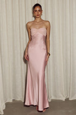 Load image into Gallery viewer, Kadie Off Shoulder Maxi Dress - Musk
