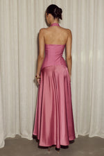 Load image into Gallery viewer, Odina Square Neck Maxi Dress - Blush
