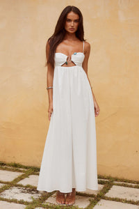 Tanala Maxi Dress - White