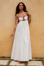 Load image into Gallery viewer, Tanala Maxi Dress - White
