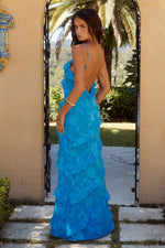 Load image into Gallery viewer, Mandevilla Maxi Dress - Aqua
