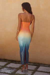 Benito Midi Dress - Ombré