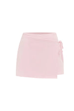 Load image into Gallery viewer, Katia Wrap Side Tie Skort - Ballet Pink
