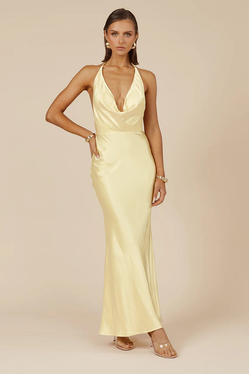 Posey Maxi Dress - Yellow