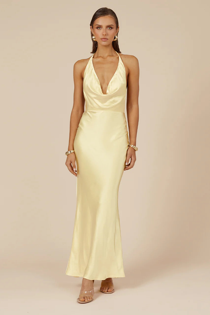 Posey Maxi Dress - Yellow