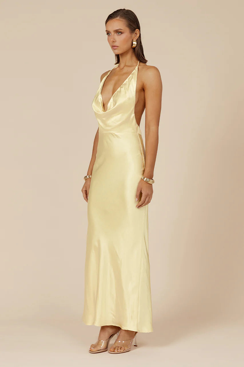 Posey Maxi Dress - Yellow