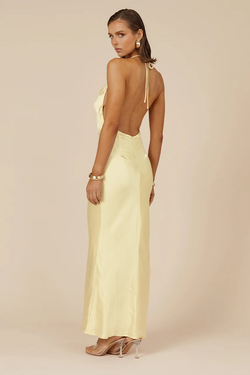 Posey Maxi Dress - Yellow