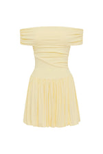 Load image into Gallery viewer, Manalla Mini Dress - Lemon
