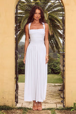 Load image into Gallery viewer, Kimba Maxi Dress - White
