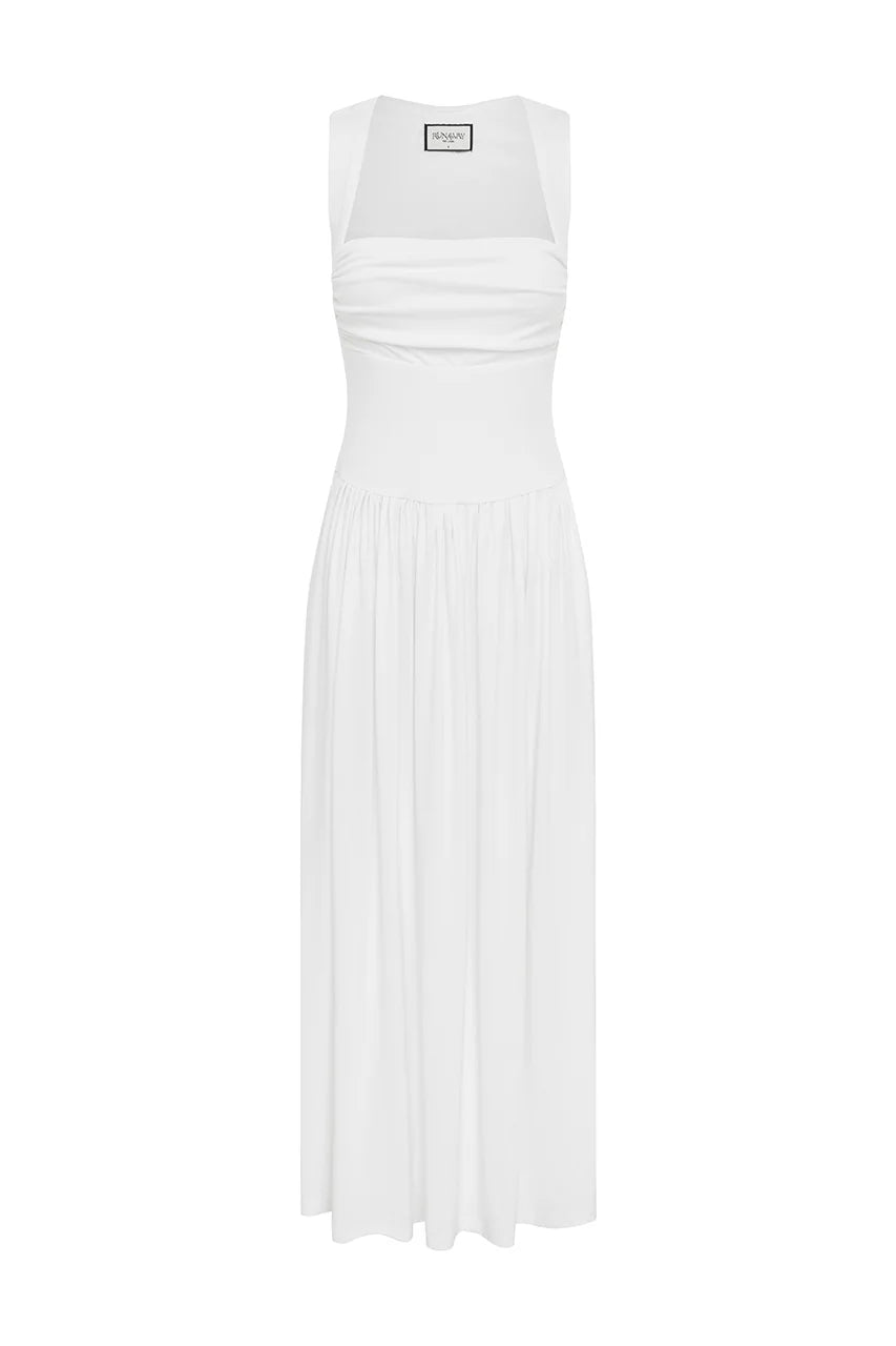 Kimba Maxi Dress - White