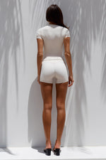 Load image into Gallery viewer, Alex Fitted Baby Tee - Biscuit

